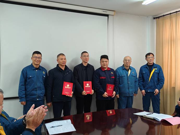 第一事業部冶化協力項目部獲銅冠冶化公司“強化意識，防控風險”...